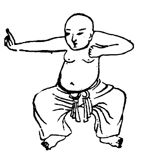 養(yǎng)生小動(dòng)作:八段錦 左右開(kāi)弓似射雕